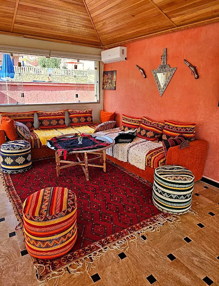 Salon marocain traditionnel